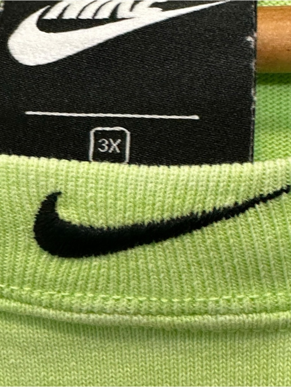 🌷Nike Sportswear T-Shirt Dress in Neon Lime - Picture 4 of 7